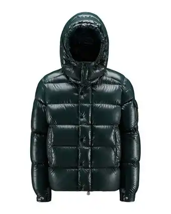Puffer maya 70 short down jacket forest green