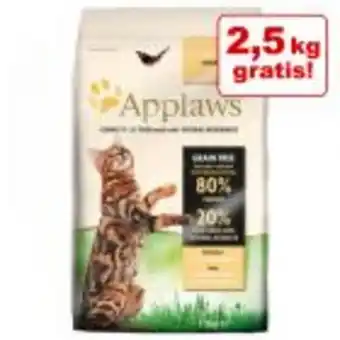 Zooplus 5+ 2,5kg på köpet! 7,5 kg applaws torrfoder erbjuda