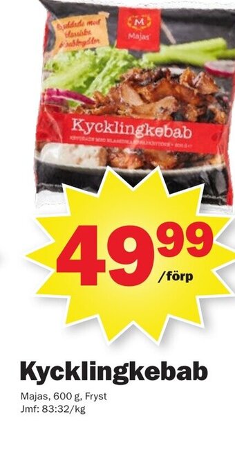 Kycklingkebab