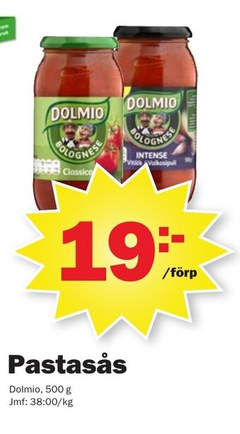 Pekås Pastasås erbjuda