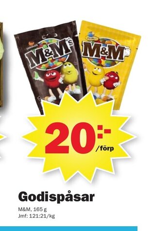 Pekås Godispåsar erbjuda