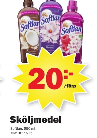 Pekås Sköljmedel erbjuda