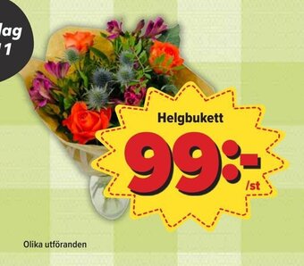 Östenssons Helgbukett erbjuda