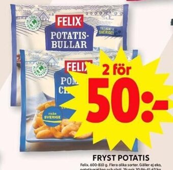 ICA Maxi Fryst Potatis erbjuda