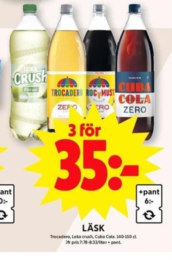 ICA Maxi Läsk erbjuda