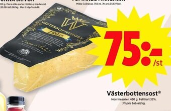 ICA Maxi Västerbottensost erbjuda