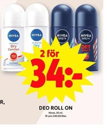 ICA Maxi Deo Roll On erbjuda