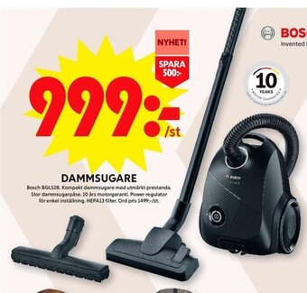 ICA Maxi Dammsugare erbjuda