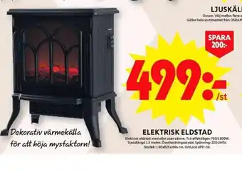 Elektrisk Eldstad