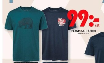 ICA Maxi Pyjamas T-Shirt erbjuda