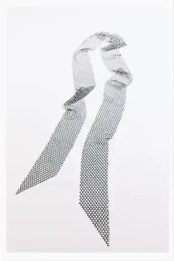 ZARA Mesh scarf with rhinestones erbjuda