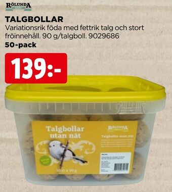 Jem&Fix Talgbollar erbjuda