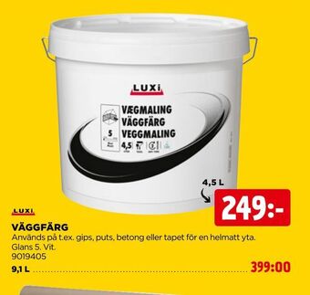 Jem&Fix Väggfärg erbjuda
