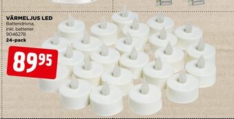 Jem&Fix Värmeljus led erbjuda