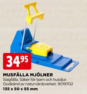Jem&Fix Musfälla mjölner erbjuda