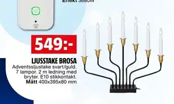 Ljusstake brosa