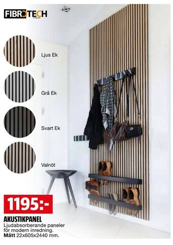 Bauhaus Akustikpanel erbjuda