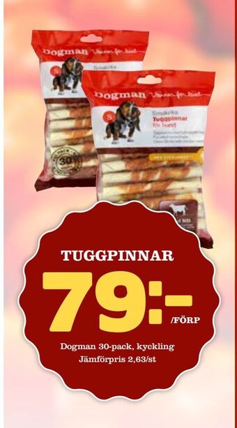 Bonum Matmarknad Tuggpinnar erbjuda