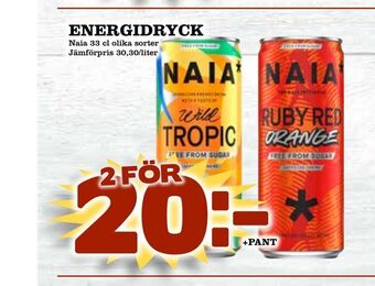 Bonum Matmarknad Energidryck erbjuda