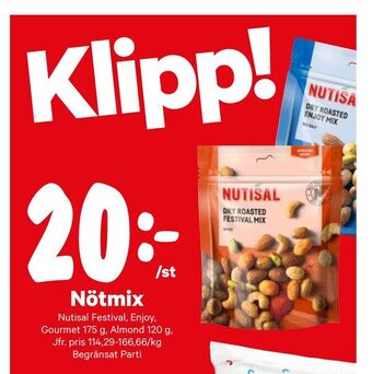 City Gross Nötmix erbjuda