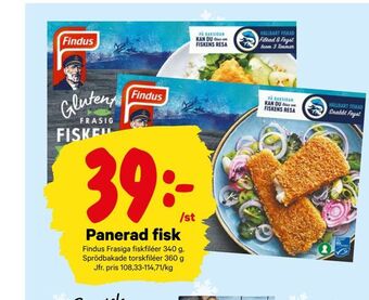 City Gross Panerad fisk erbjuda