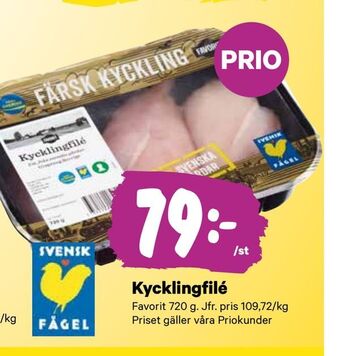 City Gross Kycklingfilé erbjuda