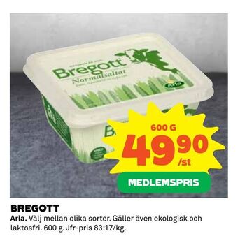 Coop Extra Bregott erbjuda