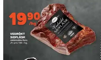 Vedrökt sidfläsk
