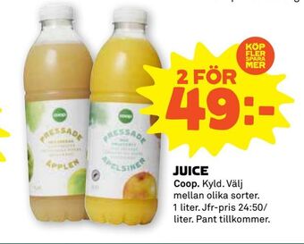 Coop Forum Juice erbjuda