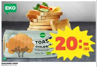 Ekologisk toast