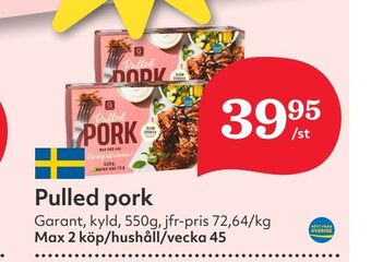 Hemköp Pulled pork erbjuda