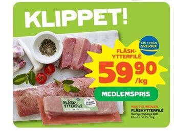 Coop Forum Fläskytterfilé erbjuda