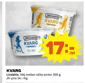 Coop Konsum Kvarg erbjuda