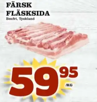 Matdax Kronfågel sidfläsk erbjuda