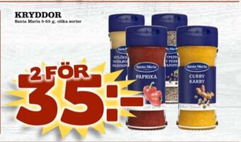 Matdax Santa maria kryddor erbjuda