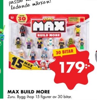 ÖoB Max build more byggklossar erbjuda