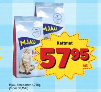 Östenssons Mjau kattmat erbjuda