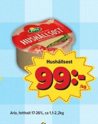 Östenssons Arla hushållsost erbjuda