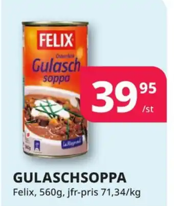 Tempo Felix soppor erbjuda