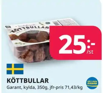Tempo Garant köttbullar erbjuda