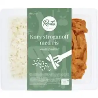 Hemköp Korvstroganoff med ris erbjuda