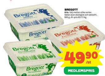 Coop Bregott Arla erbjuda