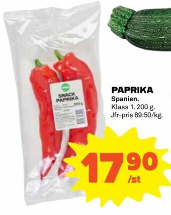 Coop Paprika erbjuda