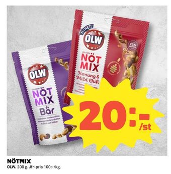 Coop Nötmix erbjuda