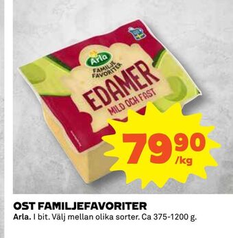 Coop Daglivs Ost familjefavoriter erbjuda