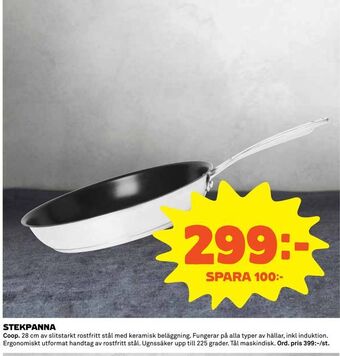 Coop Daglivs Stekpanna erbjuda