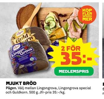 Mjukt bröd