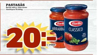 Din Mat Pastasås erbjuda