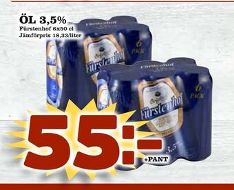 Din Mat Öl 3,5% erbjuda