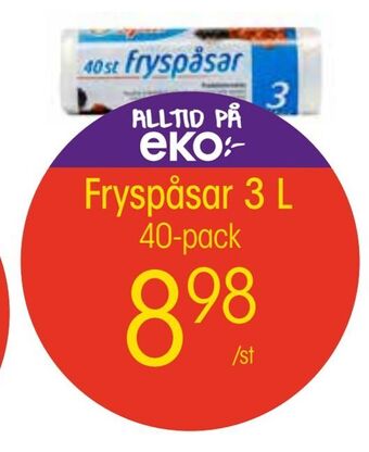 EKO Fryspåsar 3 l erbjuda